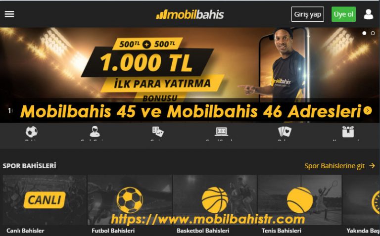 Mobilbahis 45 ve Mobilbahis 46 Adresleri