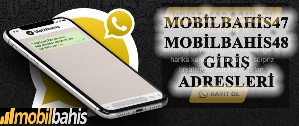 Mobilbahis47 Mobilbahis48 Giriş Adresleri