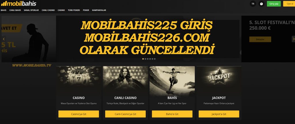 Mobilbahis225 Giriş Mobilbahis226.com Olarak Güncellendi