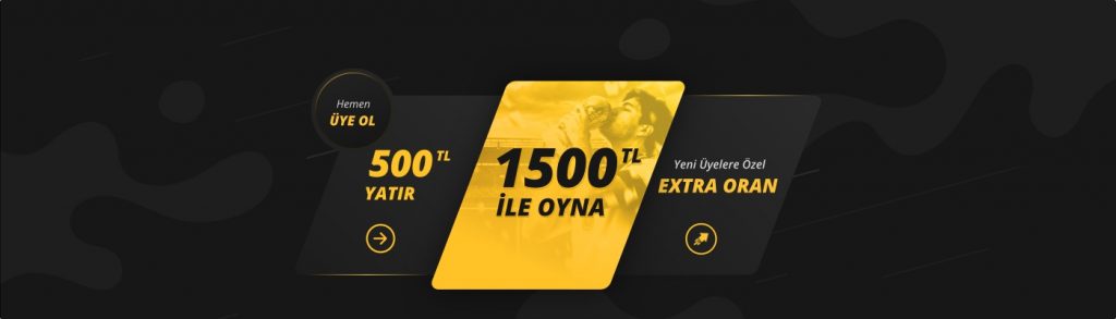 İlk Para Yatırma Bonusu  ve Dev Oran